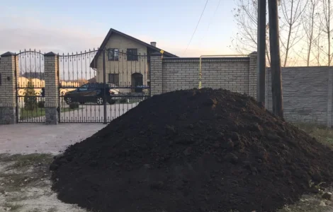 Чёрнозем / песок / щебень / отсев с доставкой уже сегодня