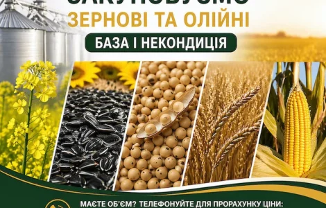 Закуповуємо с/г культури (база та некондиція)