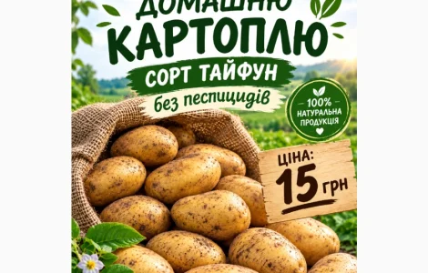 Продам вкусный домашний картофель