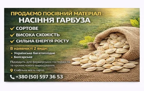 Продаємо посівний матеріал
