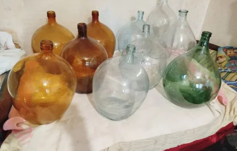 Бутыль 30л белый/желтый, бутыль 30