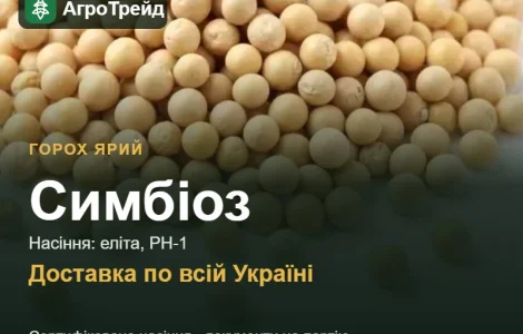 Насіння: горох ярий Симбіоз