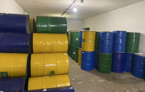 Бочки металеві 200 л. харчові