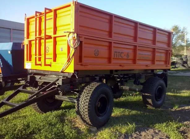 Тракторный прицеп 2ПТС-6, 2ПТС-4 - фото № 1