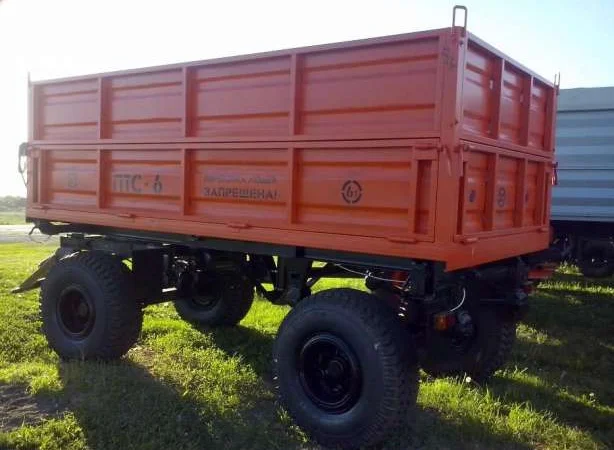 Тракторный прицеп 2ПТС-6, 2ПТС-4 - фото № 2