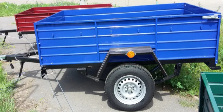 Прицепы ДНЕПР (на волговских рессорах) с Завода - фото № 2