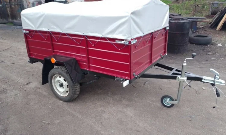 Прицепы ДНЕПР (на волговских рессорах) с Завода - фото № 1