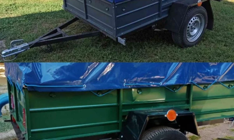 Прицепы ДНЕПР (на волговских рессорах) с Завода - фото № 6