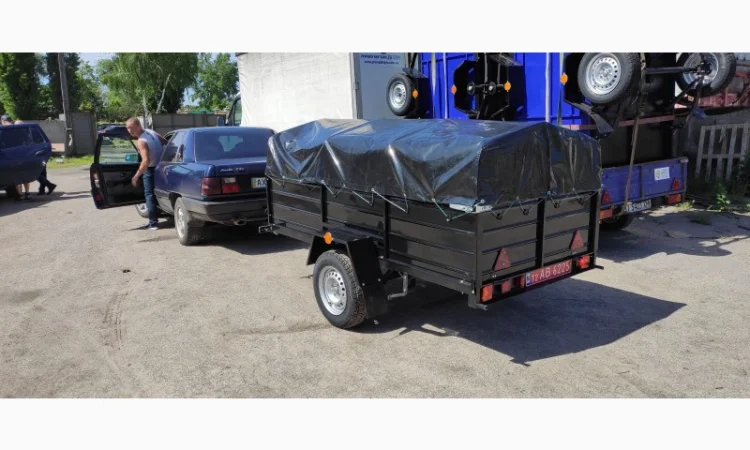 Прицеп Днепр 210 (2100*1300*500), с документами.Рассрочка без % - фото № 1