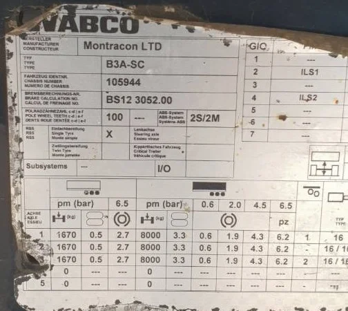 2012 Полуприцеп самосвал Wilcox (Англія) 60м3 Свіжий! Входять європалети! 2 підйомні осі - фото № 16