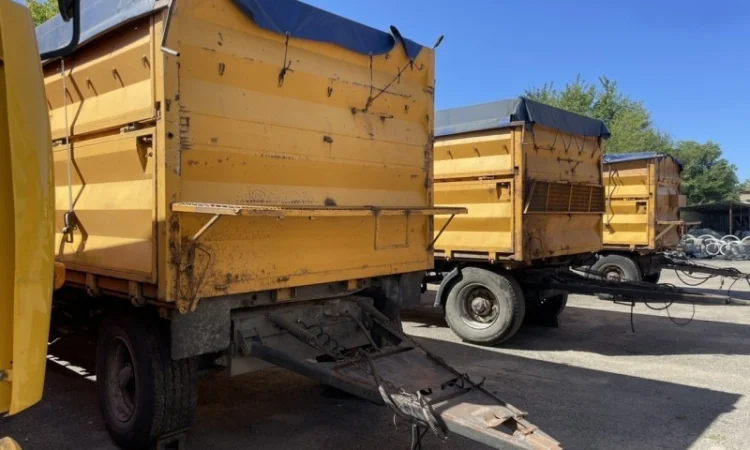 Причіп самоскид МАЗ 856103 зерновоз - фото № 2