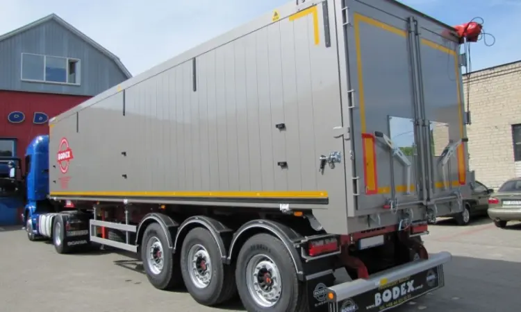 Напівпричіп самоскид BODEX SAF Intrax 50 м3 зерновоз - фото № 1