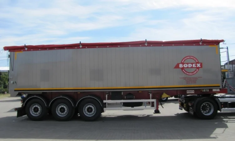 Напівпричіп самоскид BODEX SAF Intrax 50 м3 зерновоз - фото № 12