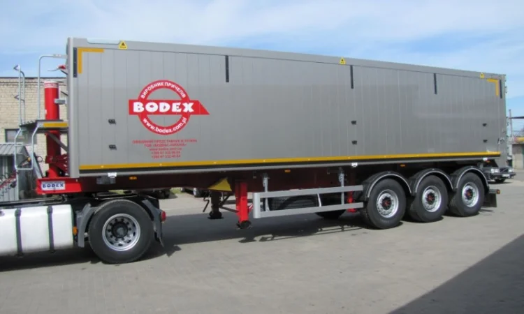 Напівпричіп самоскид BODEX SAF Intrax 50 м3 зерновоз - фото № 13