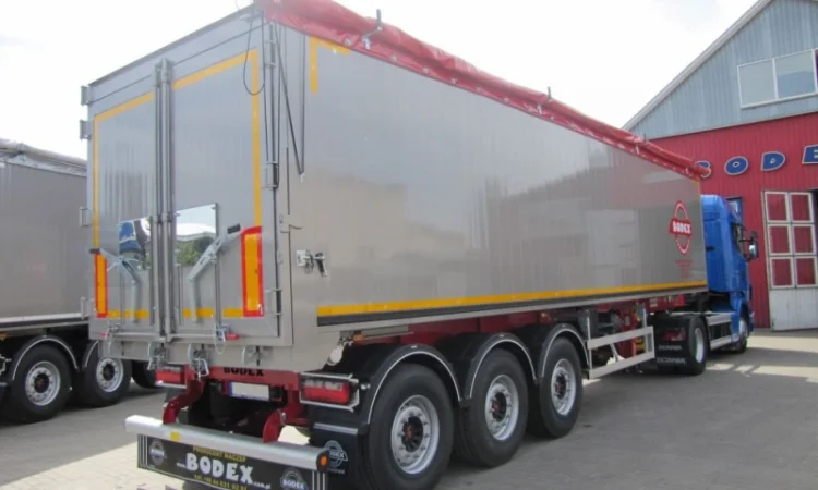 Напівпричіп самоскид BODEX SAF Intrax 50 м3 зерновоз - фото № 2