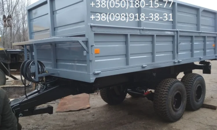 Прицеп тракторный НТС -12 с гидравлическим стояночным тормозом - фото № 10