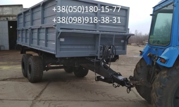 Прицеп тракторный НТС -12 с гидравлическим стояночным тормозом - фото № 11