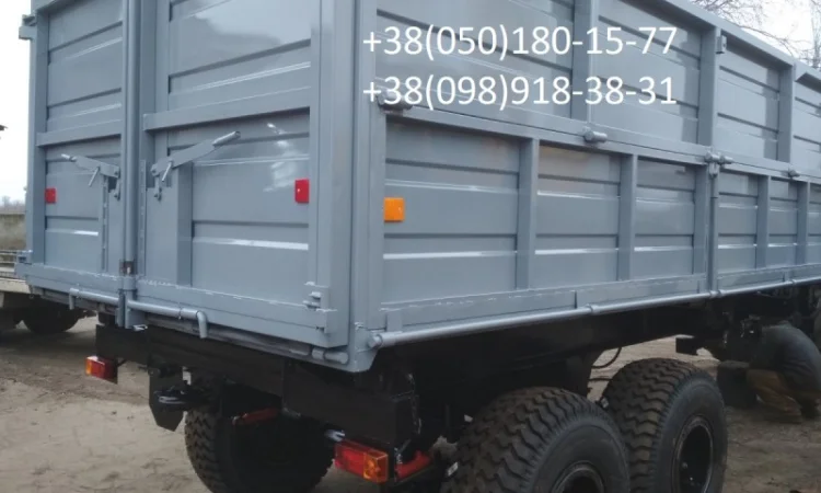 Прицеп тракторный НТС -12 с гидравлическим стояночным тормозом - фото № 12