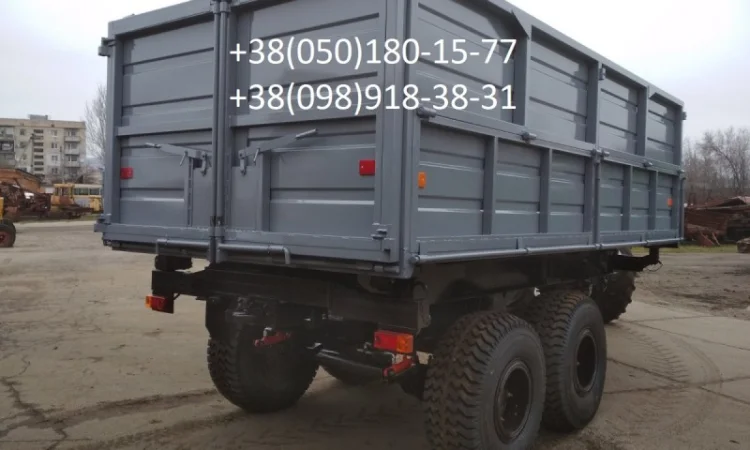 Прицеп тракторный НТС -12 с гидравлическим стояночным тормозом - фото № 3