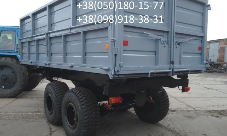 Прицеп тракторный НТС -12 с гидравлическим стояночным тормозом - фото № 5