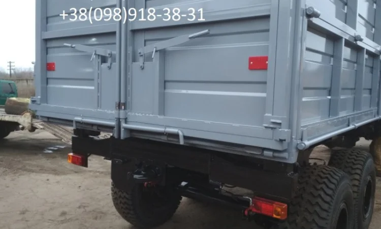 Прицеп тракторный НТС -12 с гидравлическим стояночным тормозом - фото № 6