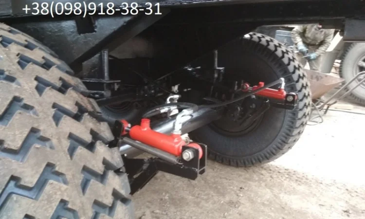 Прицеп тракторный НТС -12 с гидравлическим стояночным тормозом - фото № 8