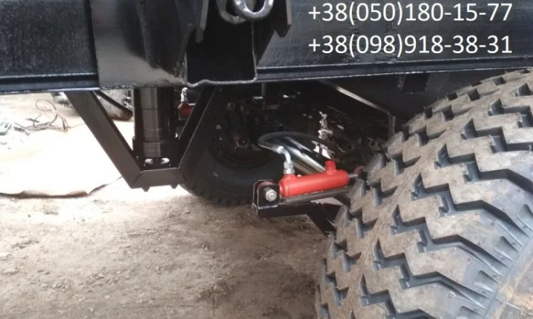 Прицеп тракторный НТС -12 с гидравлическим стояночным тормозом - фото № 9