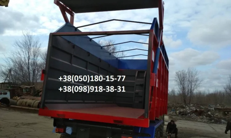 Прицеп тракторный с ГИДРОБОРТОМ 2ПТС-16. В наличии - фото № 4