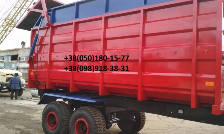 Прицеп тракторный с ГИДРОБОРТОМ 2ПТС-16. В наличии - фото № 6