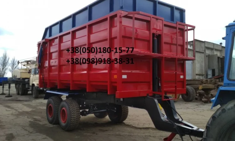 Прицеп тракторный с ГИДРОБОРТОМ 2ПТС-16. В наличии - фото № 8