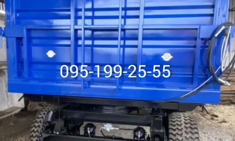 Причіп тракторний самоскидний 2ПТС-6, запчастини до причепа 2ПТС-6 - фото № 1