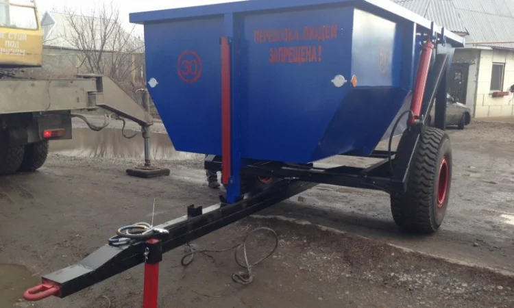 НТС-5, НТС-10, НТС-16, 2ПТС-4, 2ПТС-6, 2ПТС-9, 2ПТС-16, 3ПТС-20 причіп тракторний - фото № 1