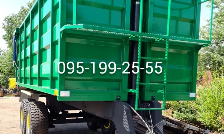 Причіп тракторний 1ПТС-9; гідроциліндр 1ПТС-9; запчастини 1ПТС-9 - фото № 1