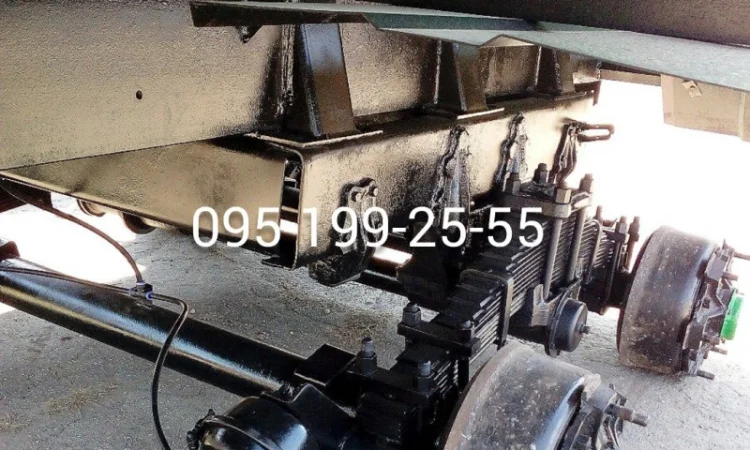 Напівпричіп 1ПТС-9; вісь (балка) 1ПТС-9; запчастини 1ПТС-9 - фото № 5