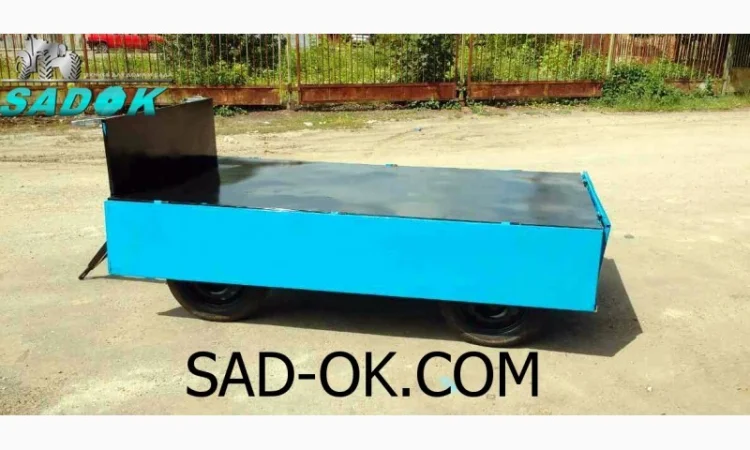 Причеп Прицеп причіп двухосный Садок. Груз до 3 т. Откидной. Поворотный - фото № 2