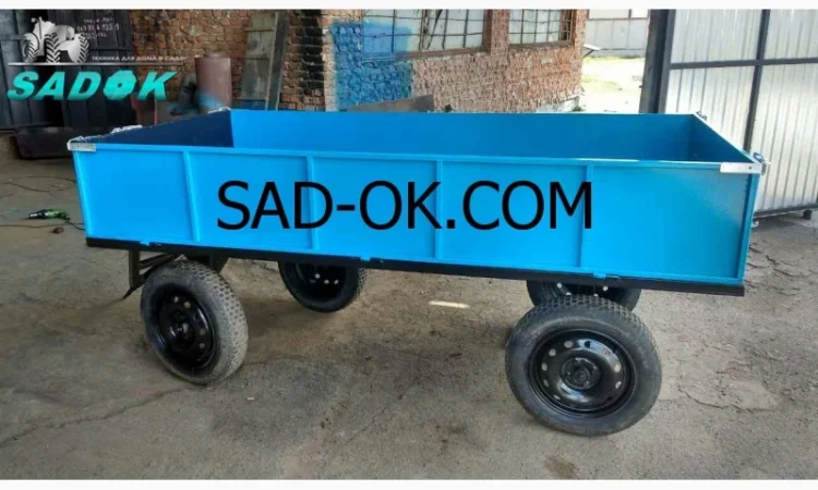 Причеп Прицеп причіп двухосный Садок. Груз до 3 т. Откидной. Поворотный - фото № 4