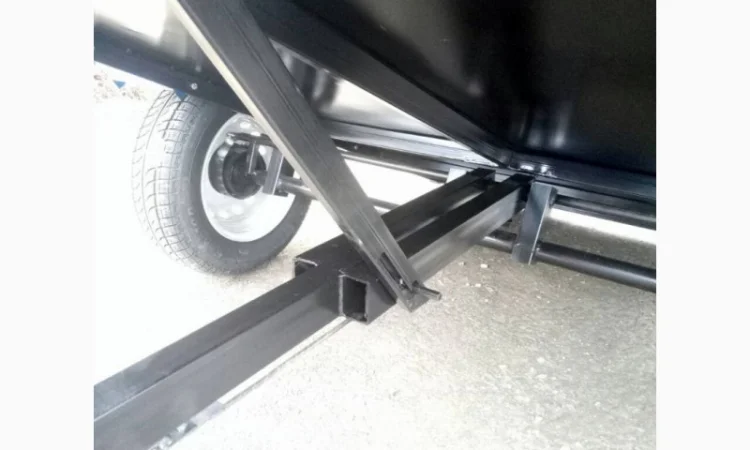 Лучший Прицеп мотоблочный. Для мотоблока. САМОСВАЛ - фото № 2