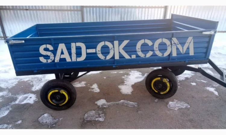 Прицеп причеп причіп двухосный Садок. Груз до 3 т. Откидной. Поворотный - фото № 18