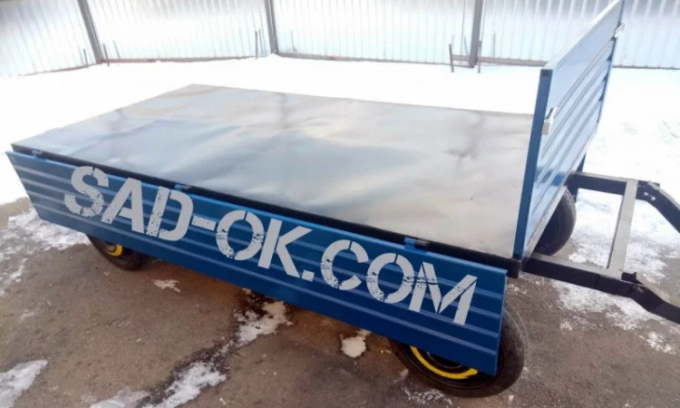 Прицеп причеп причіп двухосный Садок. Груз до 3 т. Откидной. Поворотный - фото № 17