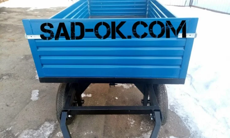 Прицеп причеп причіп двухосный Садок. Груз до 3 т. Откидной. Поворотный - фото № 12