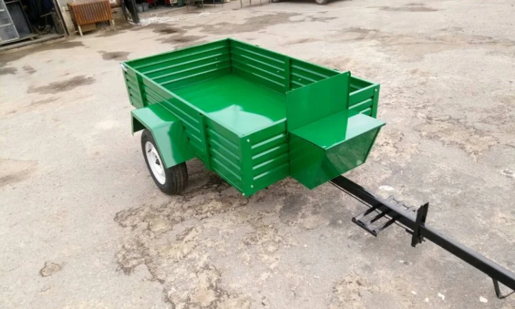 Прицеп причеп причіп двухосный Садок. Груз до 3 т. Откидной. Поворотный - фото № 8