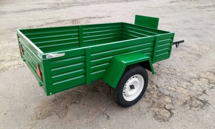 Прицеп причеп причіп двухосный Садок. Груз до 3 т. Откидной. Поворотный - фото № 7