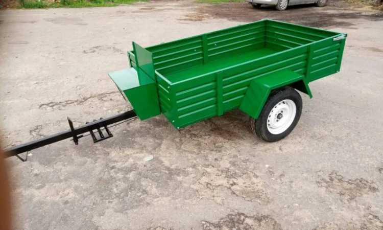 Прицеп причеп причіп двухосный Садок. Груз до 3 т. Откидной. Поворотный - фото № 6