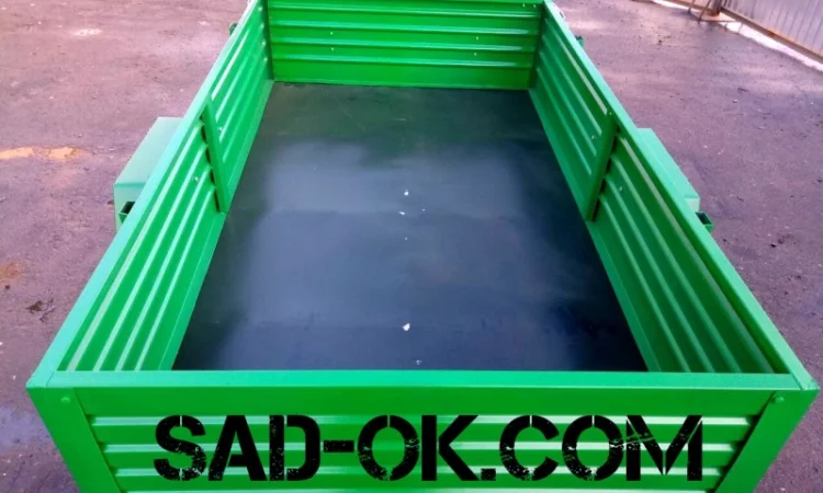 Прицеп причеп причіп двухосный Садок. Груз до 3 т. Откидной. Поворотный - фото № 3