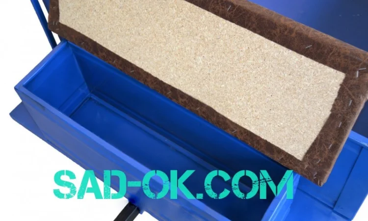 Прицеп для мотоблока. 140 см х 105 см. САМОСВАЛ - фото № 5