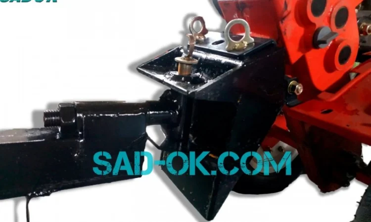 Прицеп Садок для мотоблока. 1, 25 х 1, 10 м. С тормозами - фото № 2