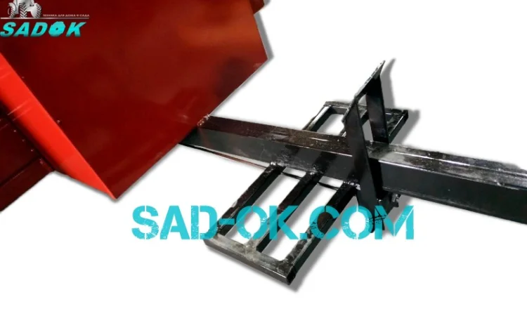 Прицеп Садок для мотоблока. 1, 25 х 1, 10 м. С тормозами - фото № 3