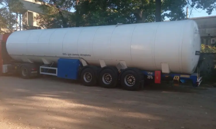 Продаж полуприцепа для перевозки сжиженого газа INDOX 2005 г. выпуска - фото № 1