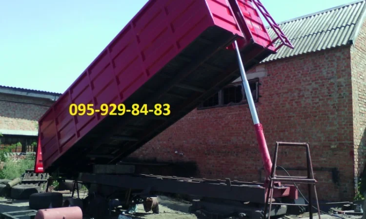 Прицеп самосвал зерновоз 3ПТС-12 - фото № 1