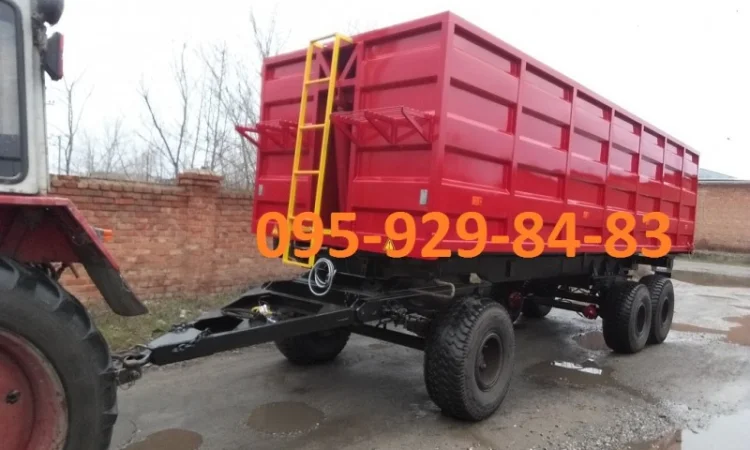 Прицеп самосвал зерновоз 3ПТС-12 - фото № 2